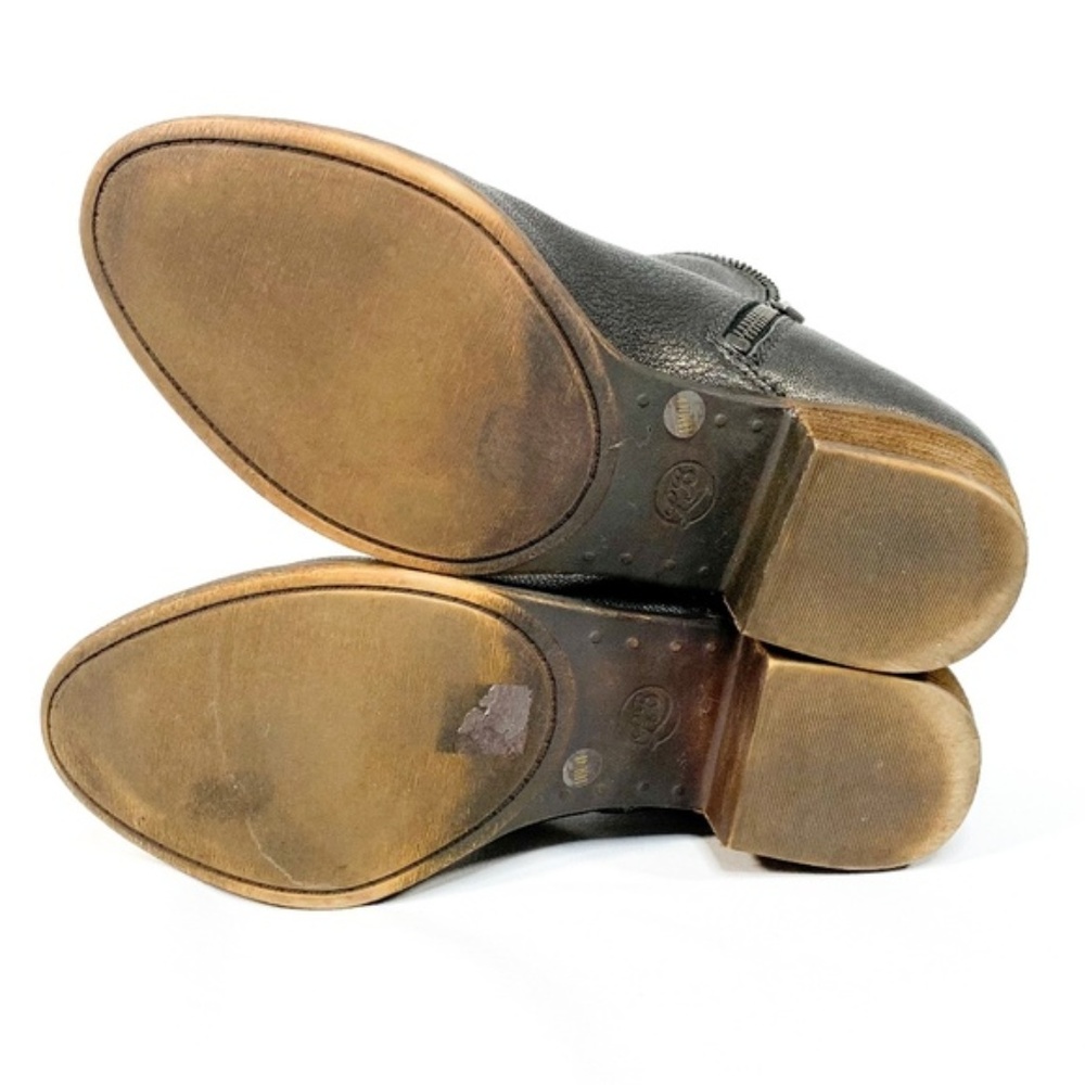LUCKY BRAND Bartalino Zipper Edged Metallic Bootie - Picture 7 of 7